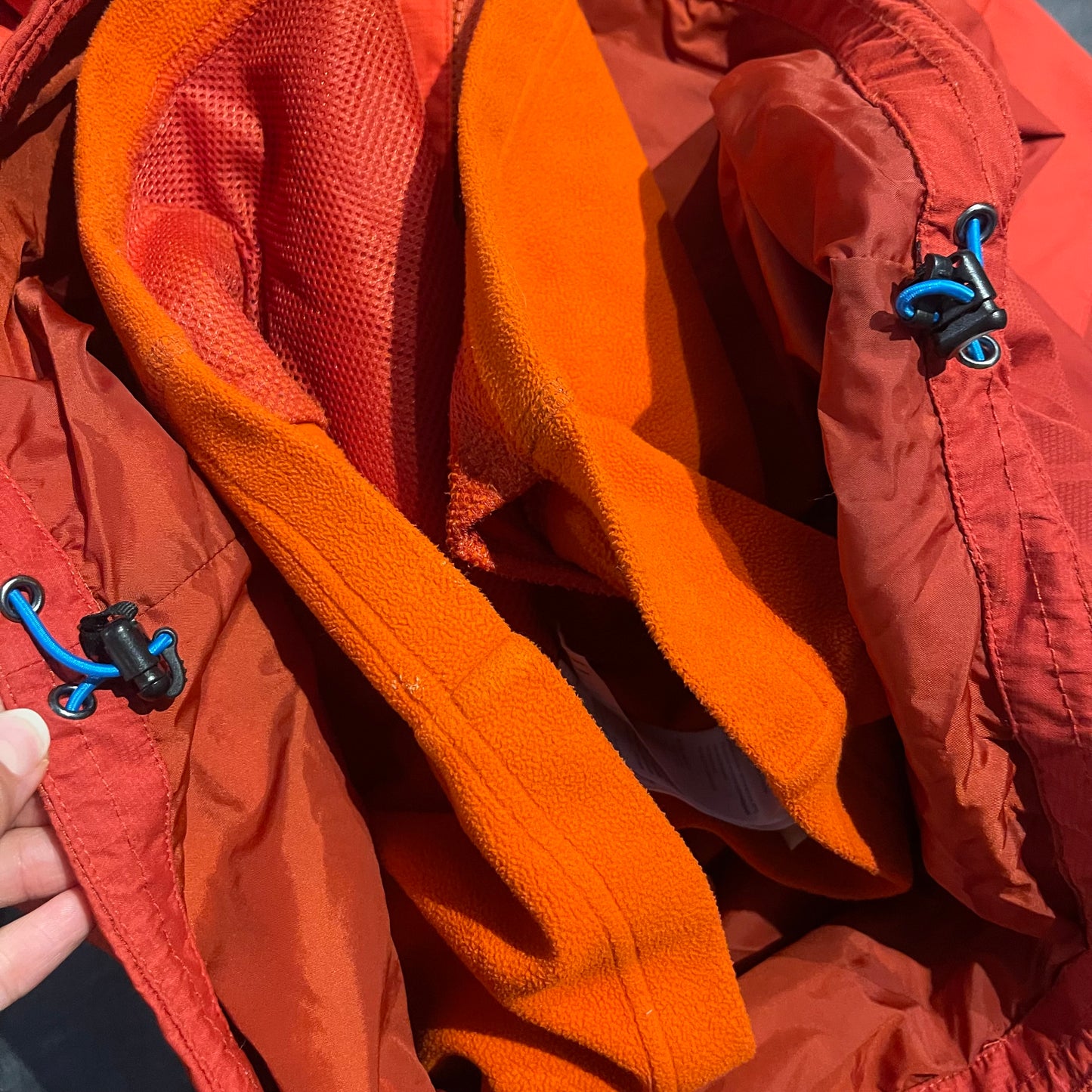 3in1 Jacke von Salewa (L Herren) wasserdicht orange