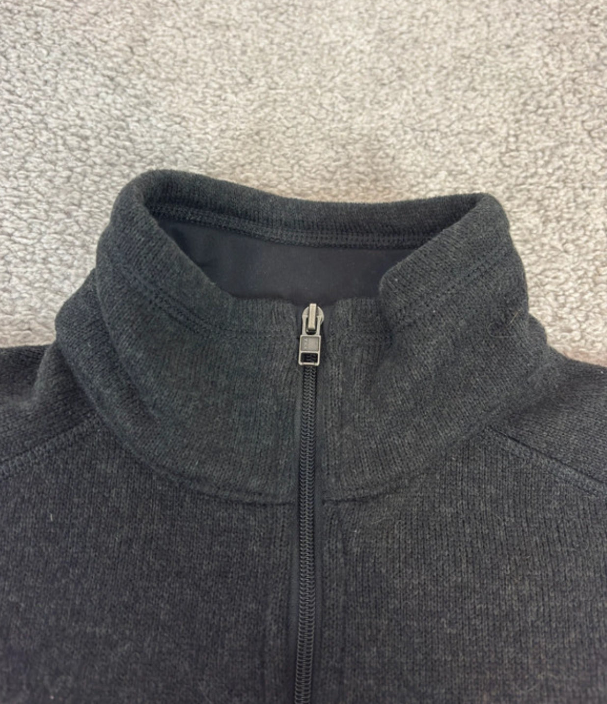 Pullover von Patagonia (L Damen) Better Fleece Strickoptik schwarz