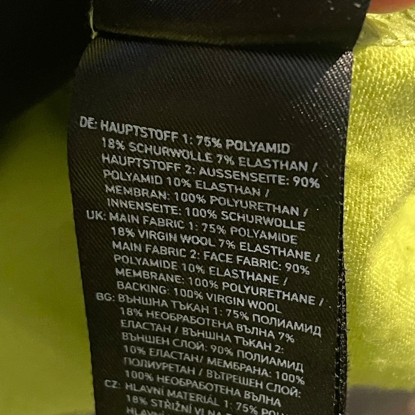 Weste von Ortovox Merino Inside (M Herren) Softshell grün