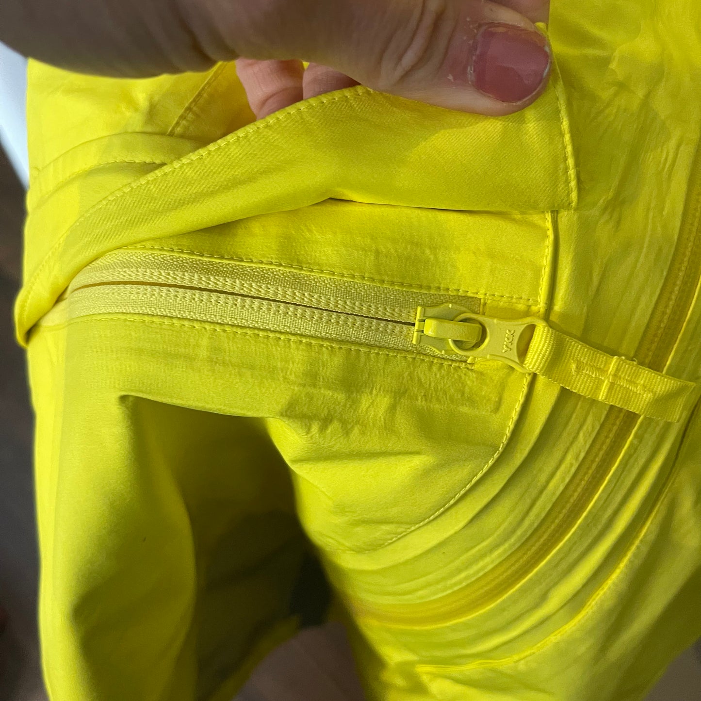 3-lagige Regen Parka von Bergans (Größe XS) Hardshell gelb