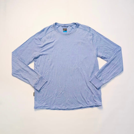 Longsleeve Icebreaker Merino cool lite (L Herren) Baselayer blau
