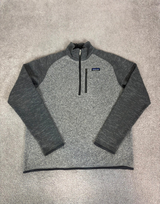 Fleece Pullover Patagonia (L Herren) Better Sweater grau