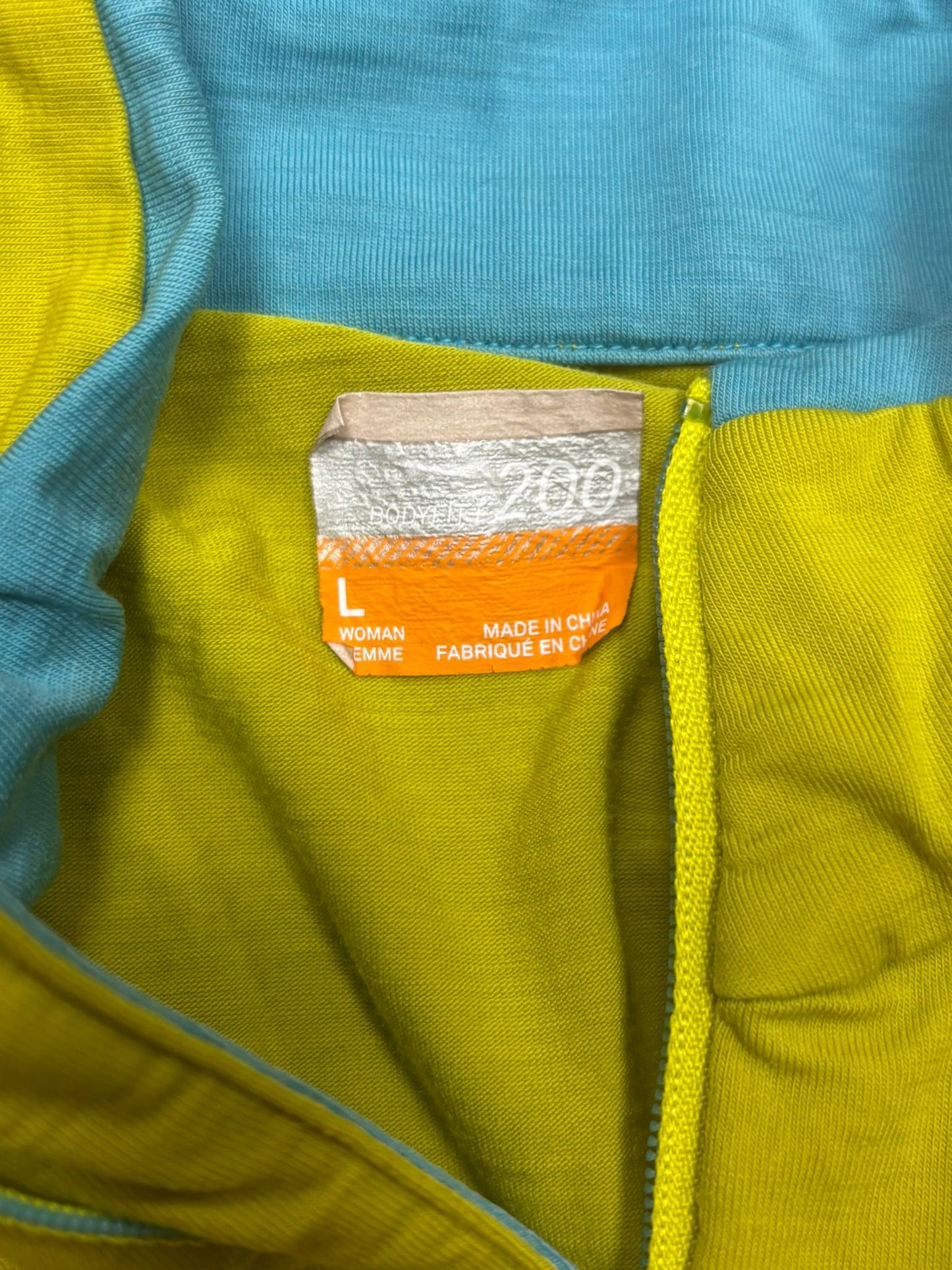 Merino Zip Longsleeve von Icebreaker 200 (L Damen) gelb