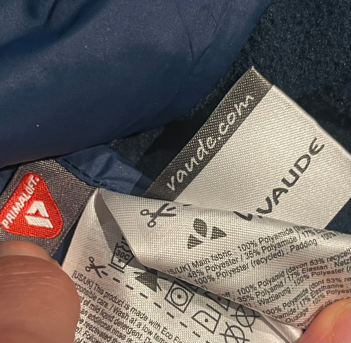 Primaloft Jacke von Vaude (Damen L / 40-42) Kapuzenjacke rot