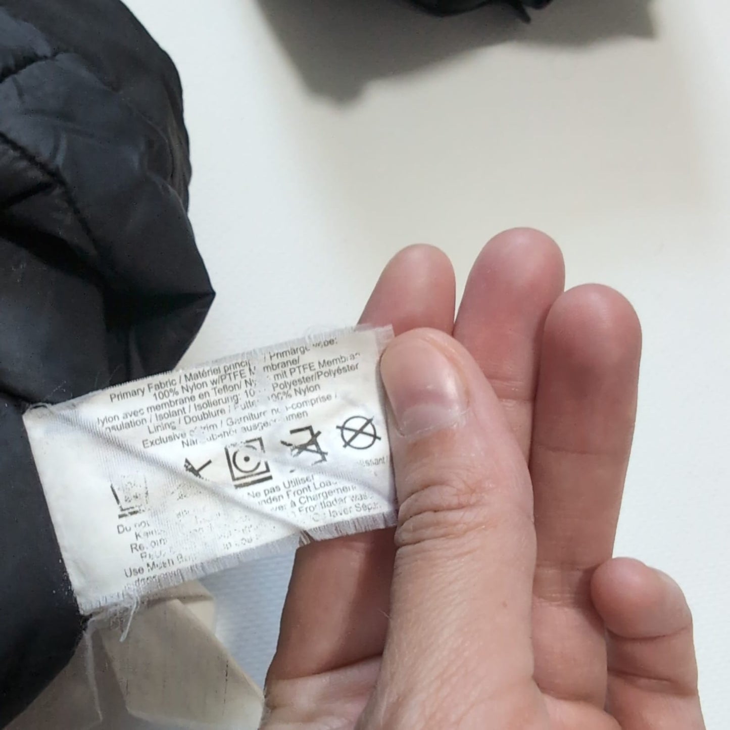 Arcteryx gefütterter Regenmantel Parka (M Damen) schwarz