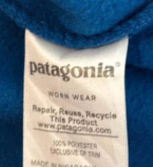 Patagonia Fleece Pullover (L Herren) Sweatshirt Synchilla blau