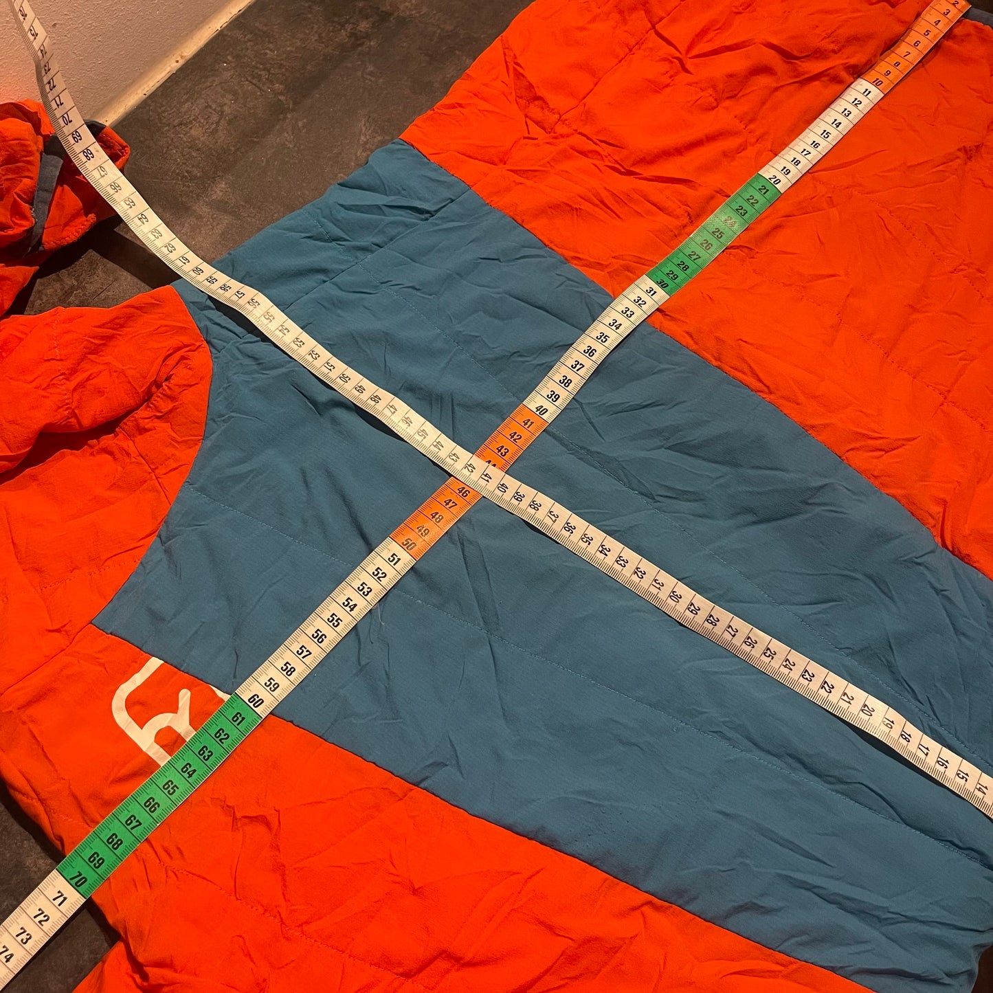 Leichte Ortovox Touren Jacke Merino inside (XL Herren) orange