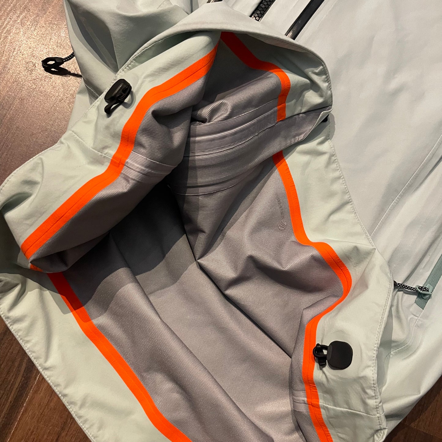 Alpine Jacke von Mammut (S Herren) mintgrün schwarz