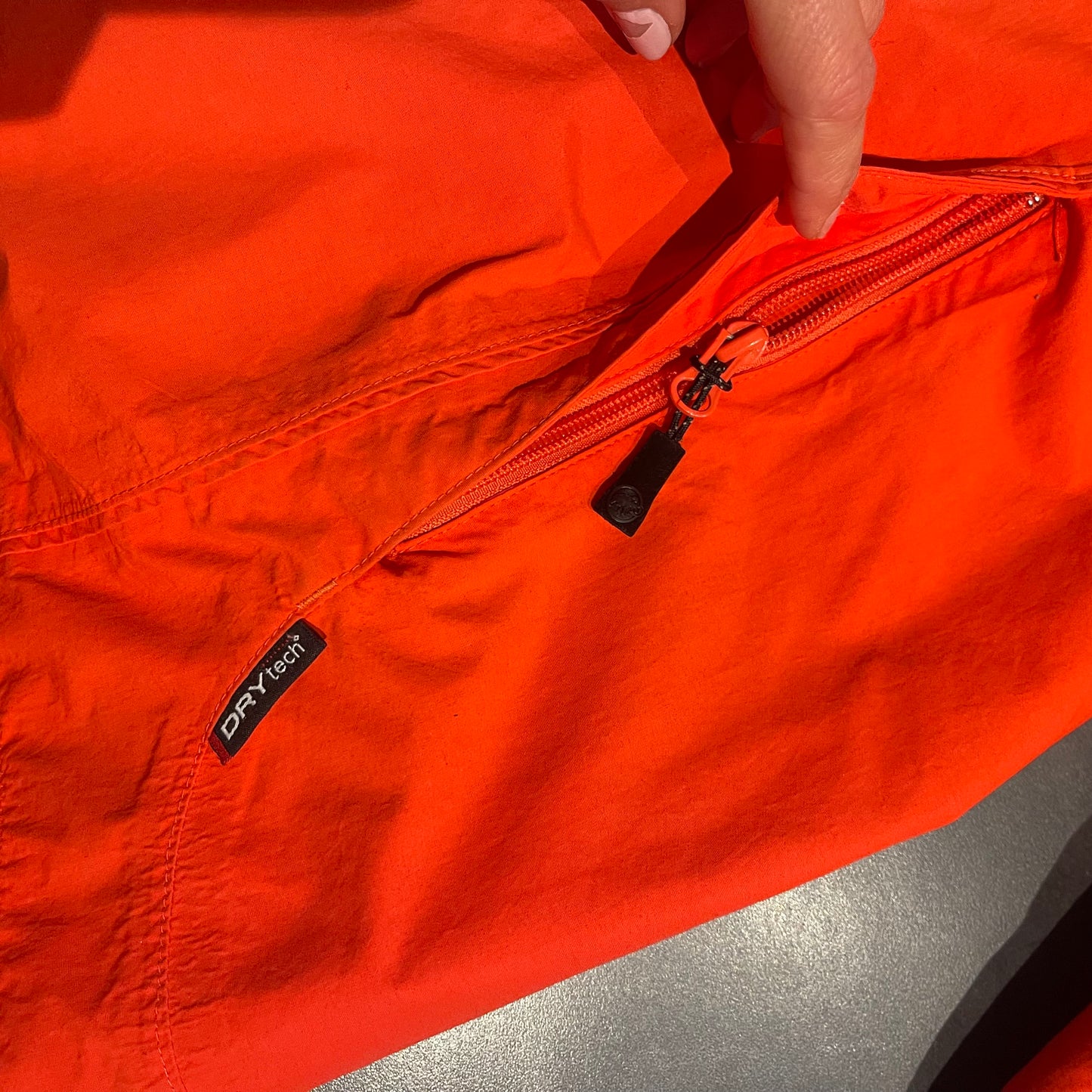 Regen Jacke von Mammut (L Herren) Hardshell 3-lagig rot