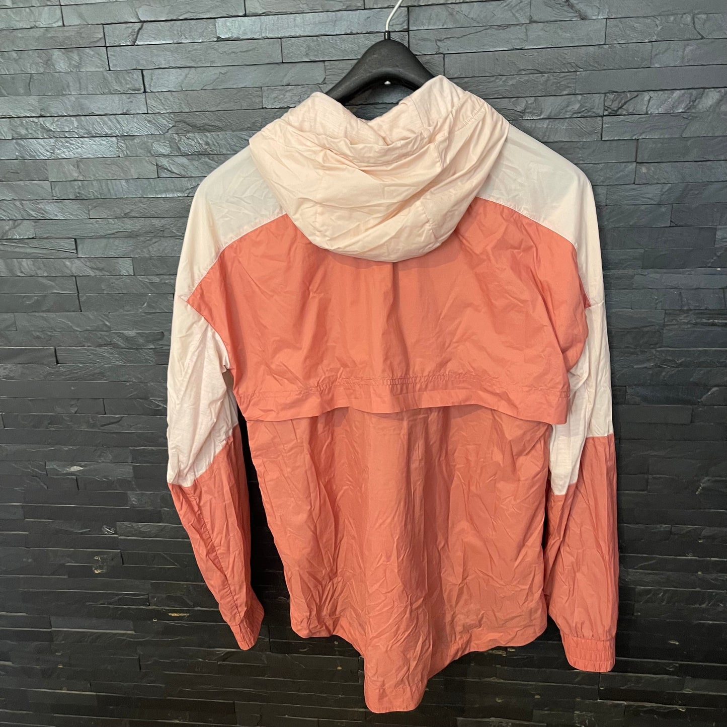 Ultraleichte Regen Jacke mit Merino (M / L Damen) Schlupfjacke rosa