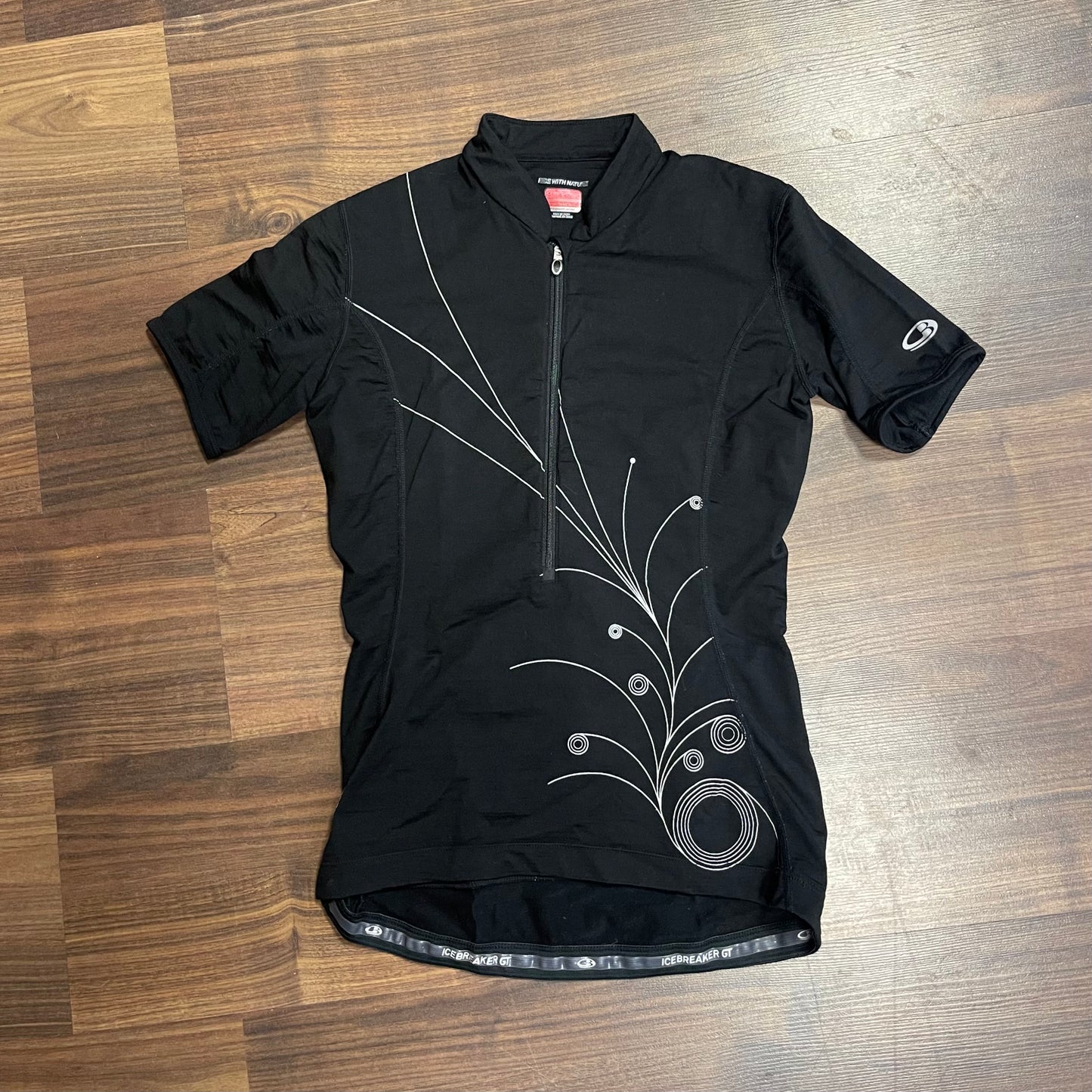 Radtrikot von Icebreaker (S Damen) Merino GT schwarz