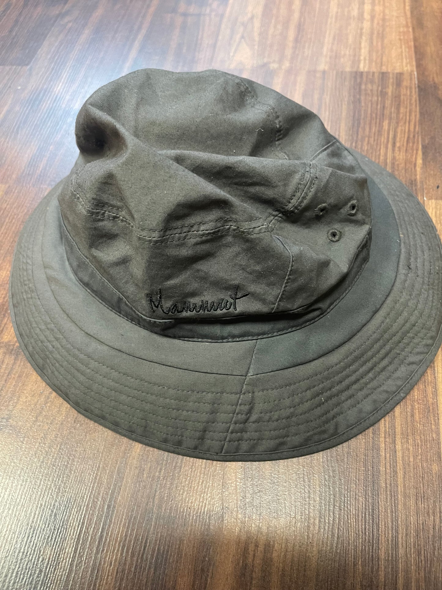 Wander Hut von Mammut Storm Cotton Gr. S dunkelgrau