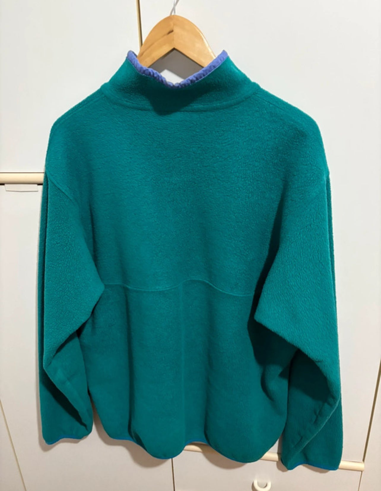 Patagonia Fleece Pullover (XL Herren) Sweatshirt Synchilla türkis