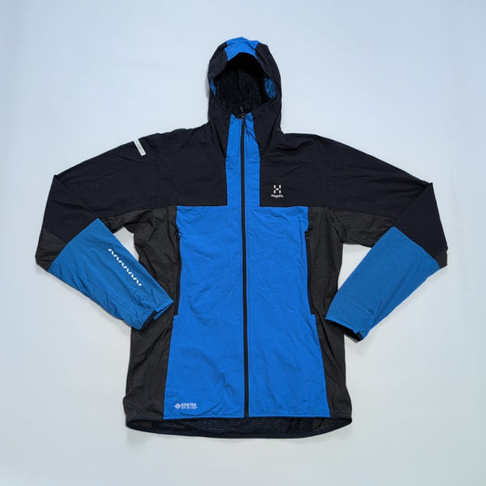 Funktions Jacke von Haglöfs (L Herren) Goretex + Insulation blau