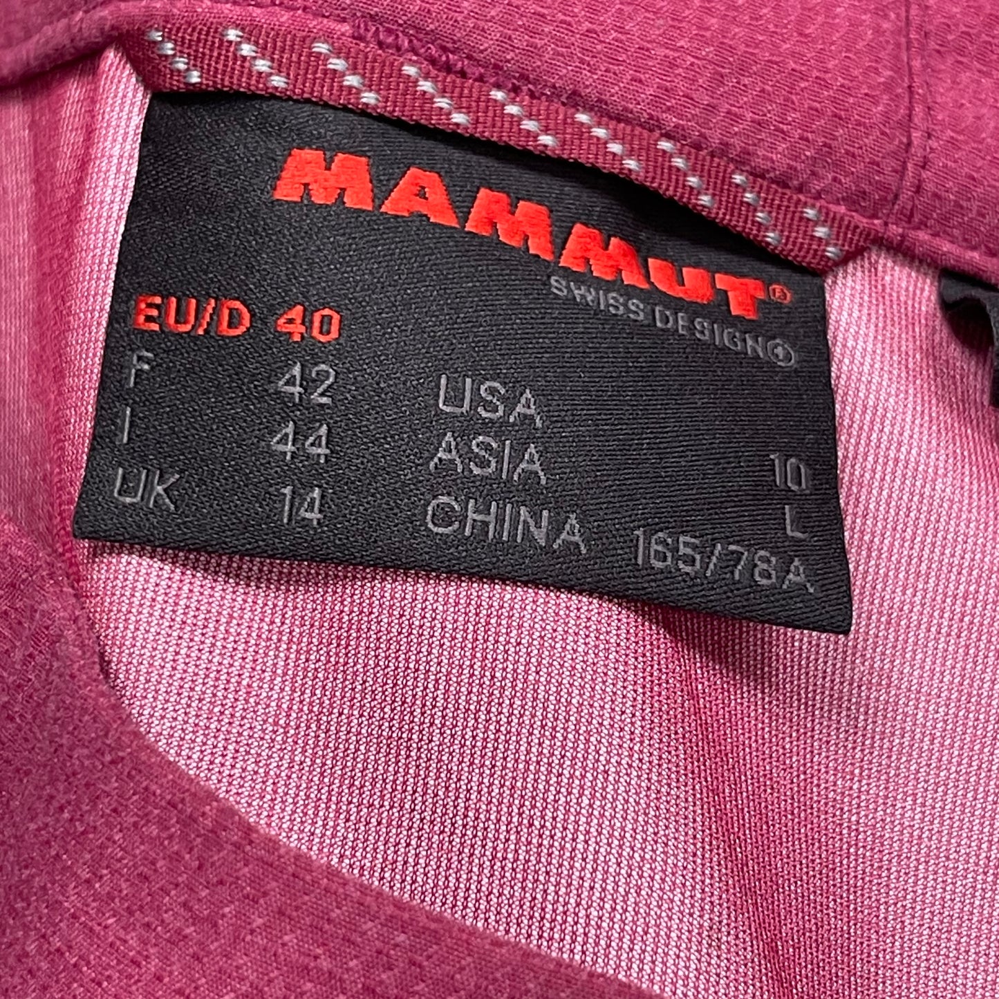 Ski / Freeride Hose Mammut (L Damen) Hardshell pink