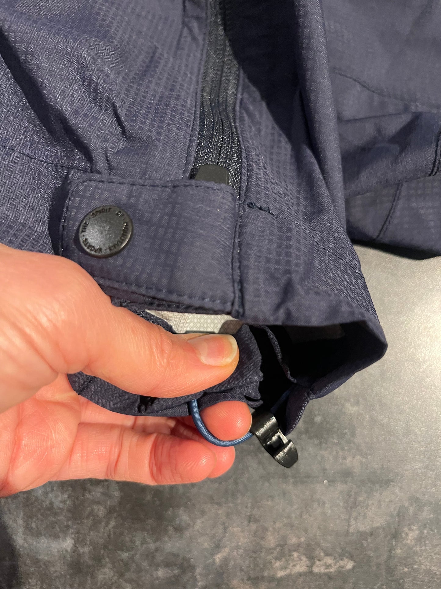 Regenhose von Vaude (XXL Herren) Hardshell Hose marineblau