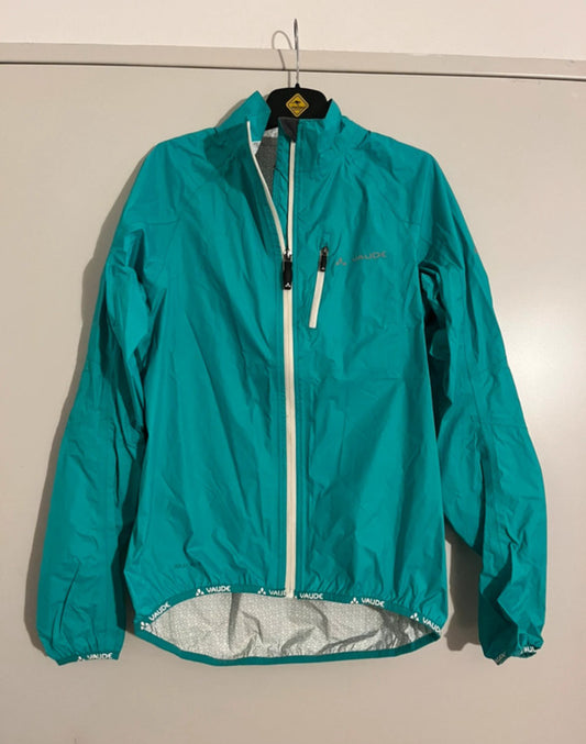 Rad Regen Jacke von Vaude (S Damen) Hardshell türkis