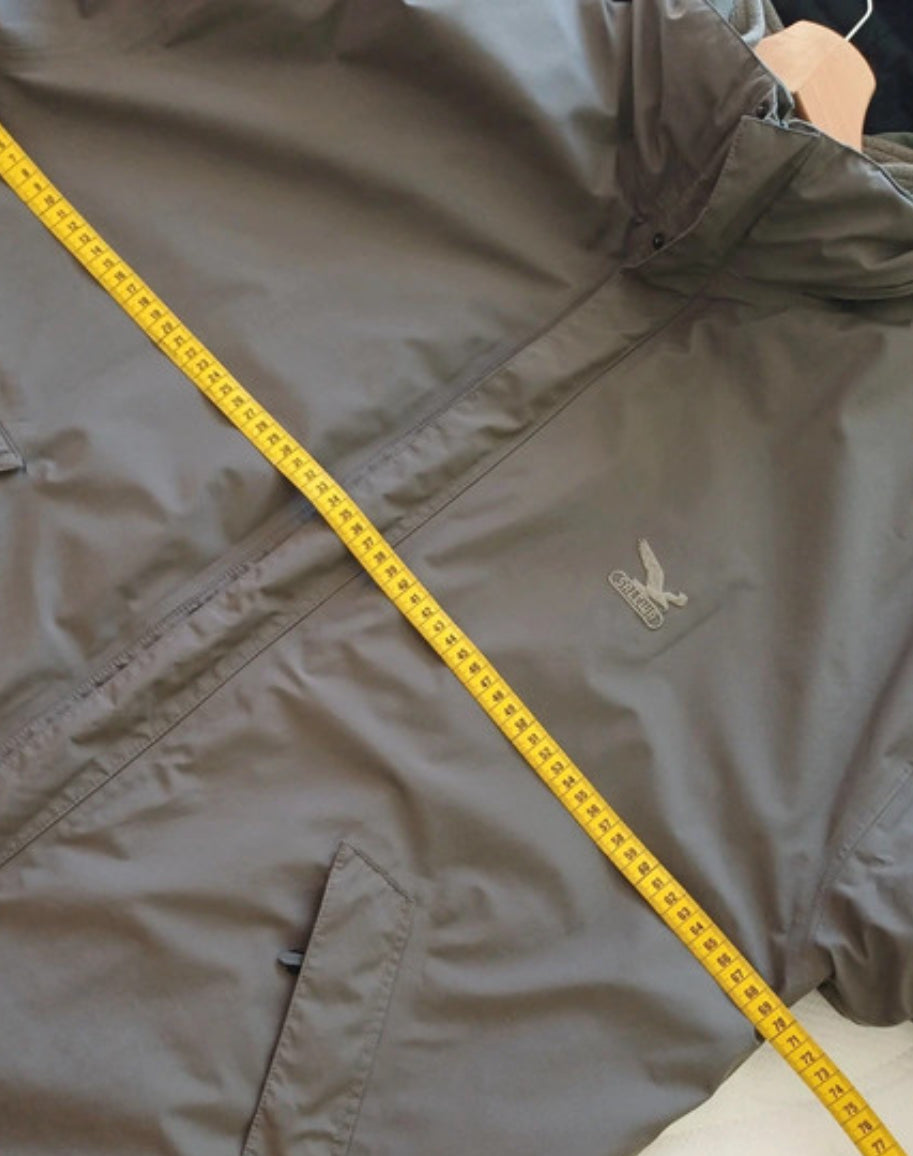 3in1 Jacke von Salewa (XXXL Herren) Regenjacke + Fleece grau