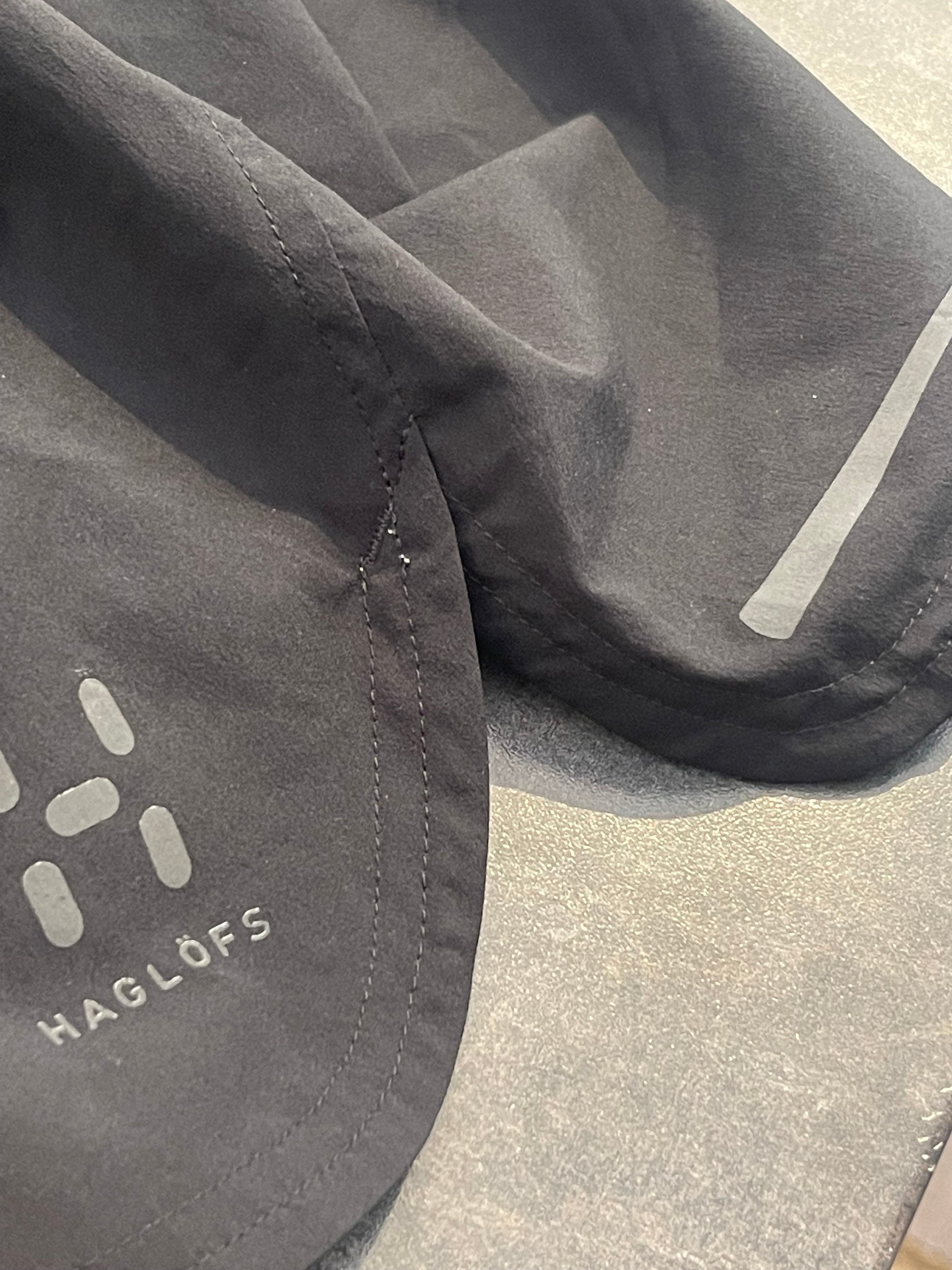 Ultraleichte Lauf Shorts von Haglöfs (M Damen) schwarz - wanderlich.com