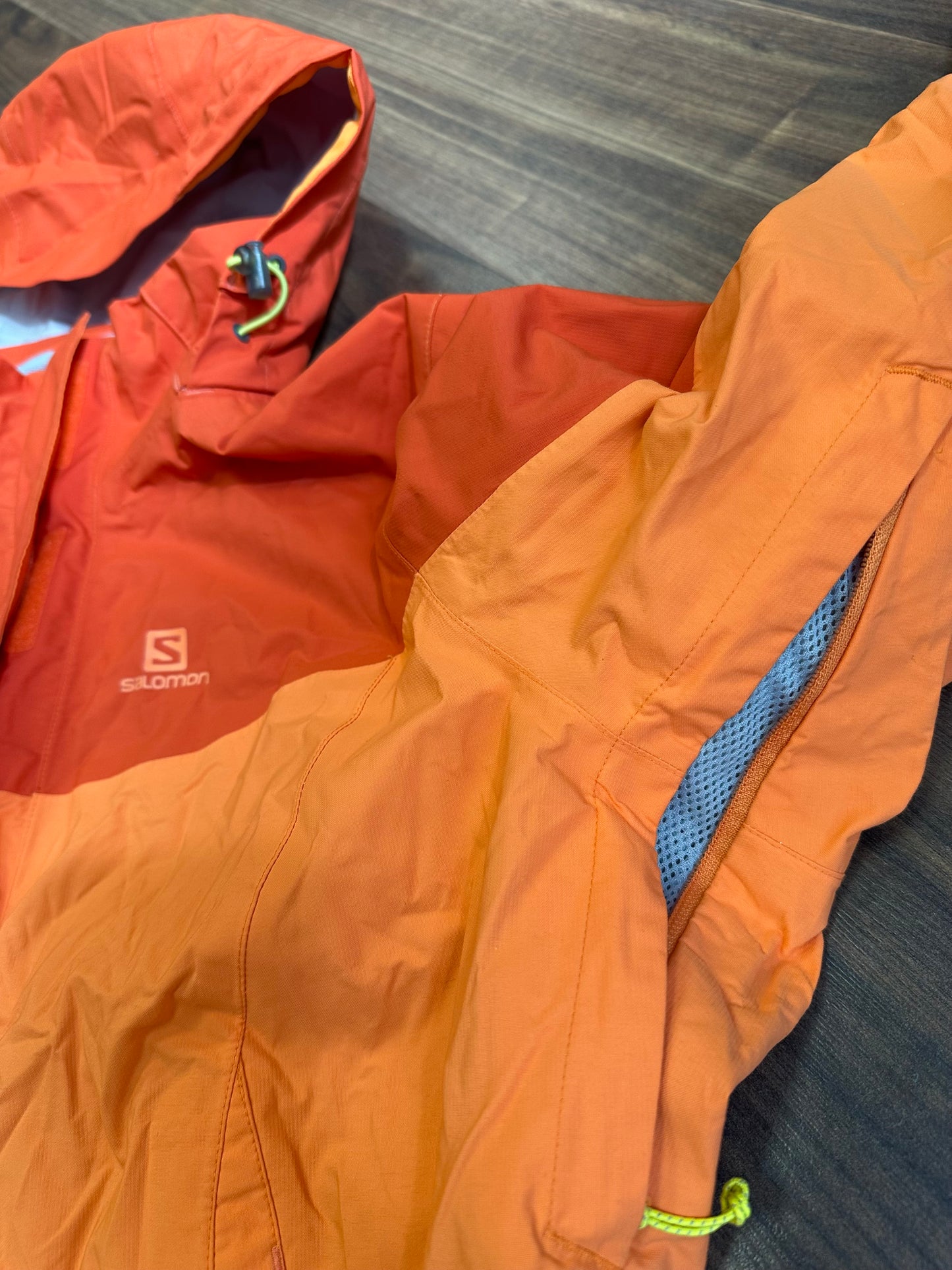 Regen Jacke von Salomon (M Damen) orange