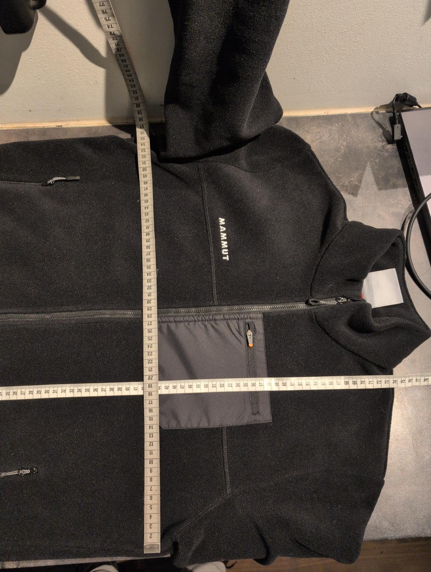 Warme Fleecejacke Mammut Innominata (L Herren) Polartec 200 schwarz - wanderlich.com