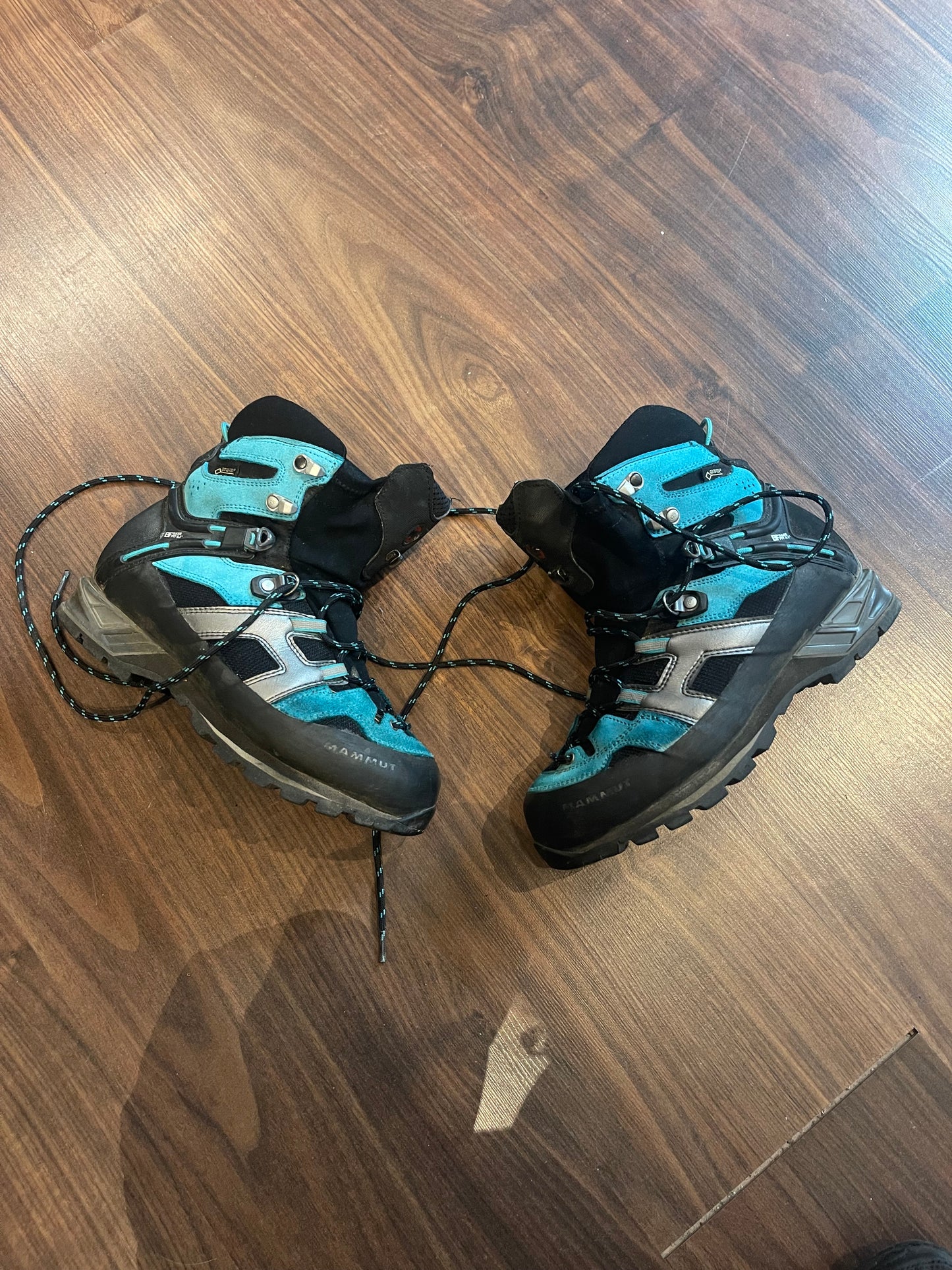 Bergschuhe von Mammut (Größe 38) Steigeisen kompartibel