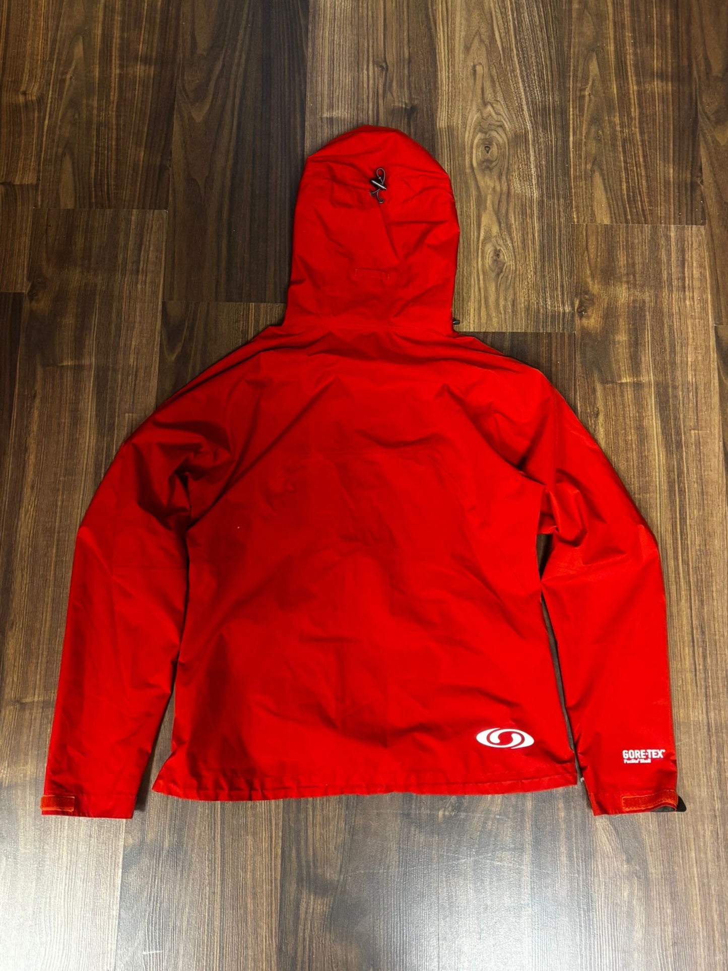 Leichte Regen Jacke von Salomon GoreTex (L Damen) rot