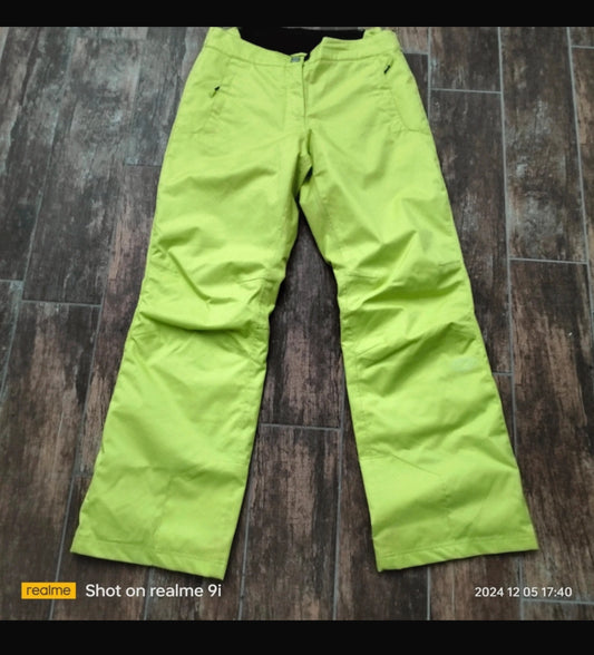 Ski / Freeride Hose Ziener (XL Damen) gelb - grün