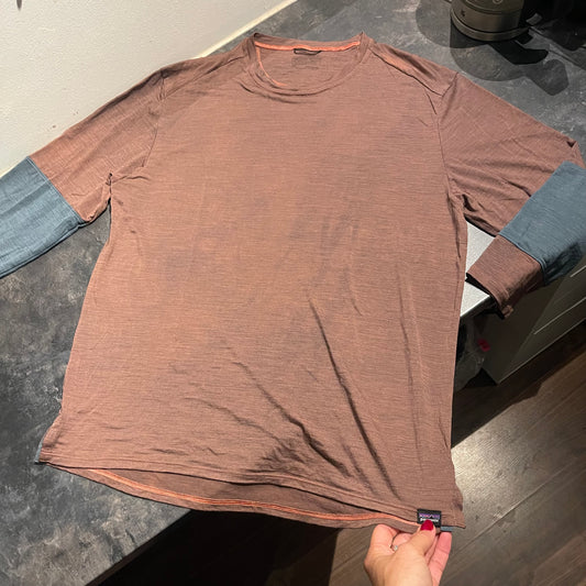 Longsleeve Patagonia (Herren M) 100% Merino 2/3 Ärmel