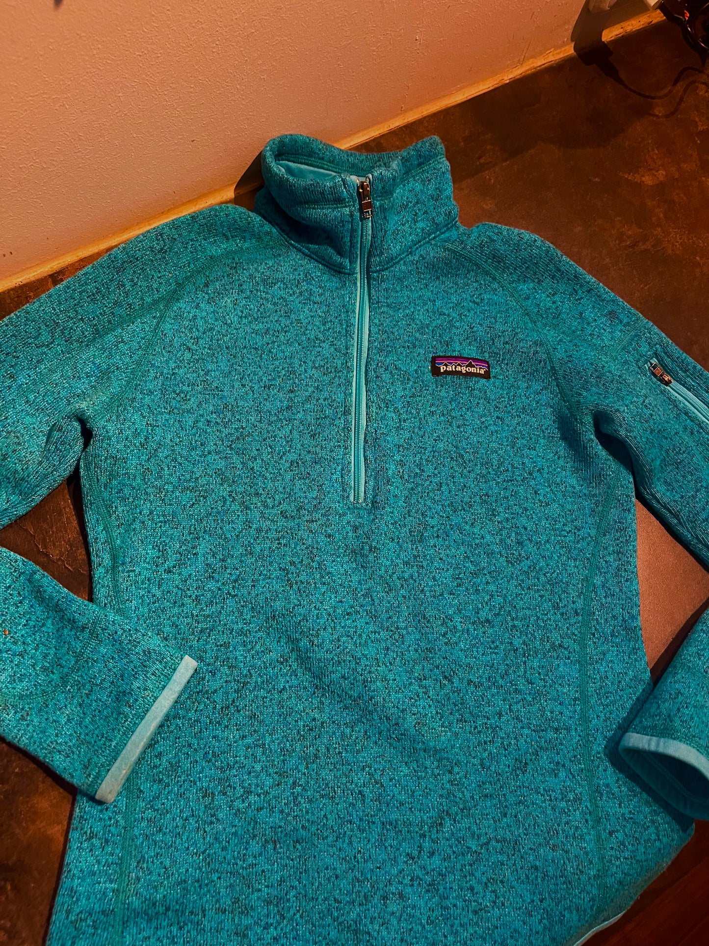 Pullover Patagonia (XS Damen) Better Sweater türkis - wanderlich.com
