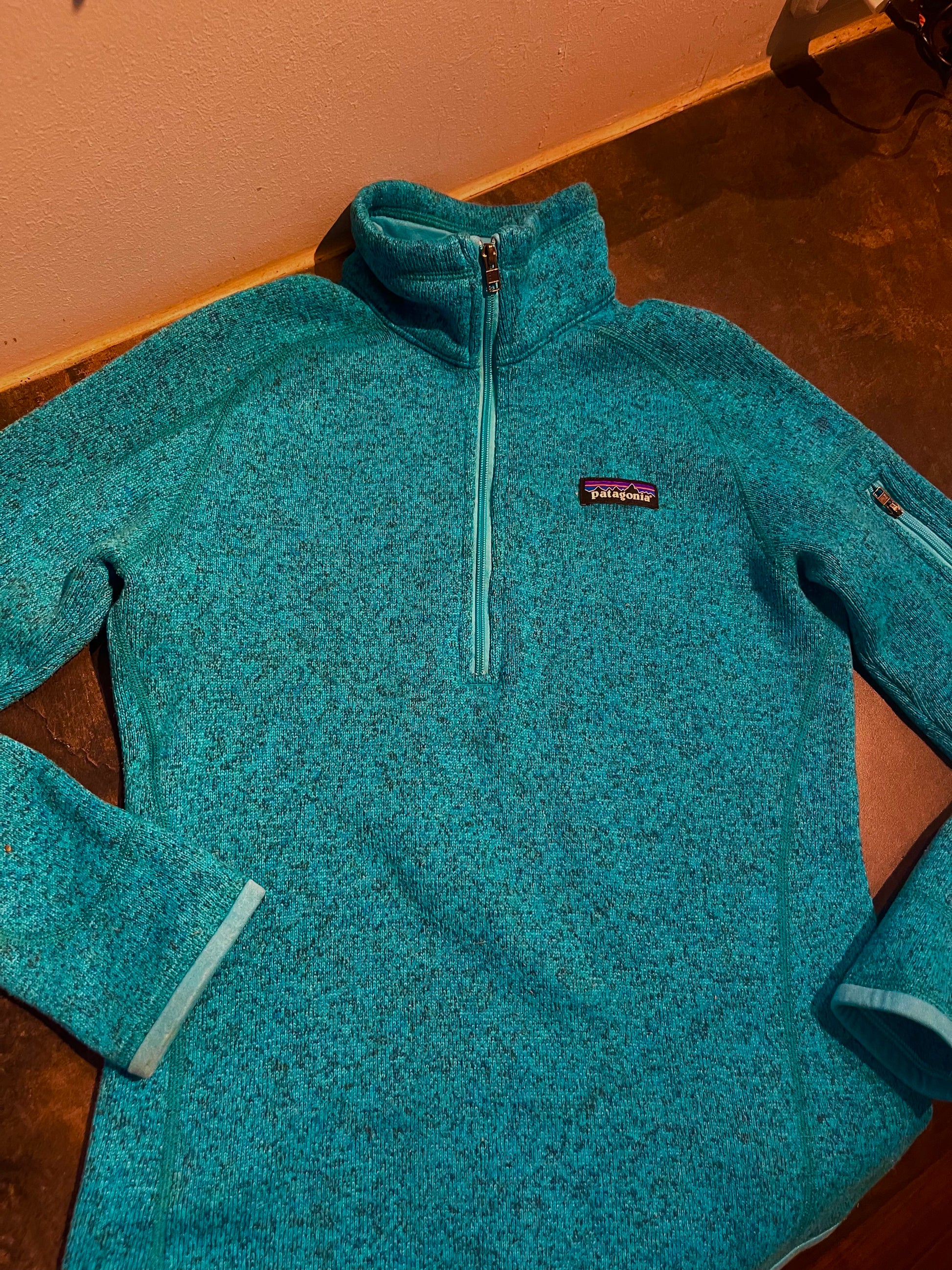 Pullover Patagonia (XS Damen) Better Sweater türkis - wanderlich.com