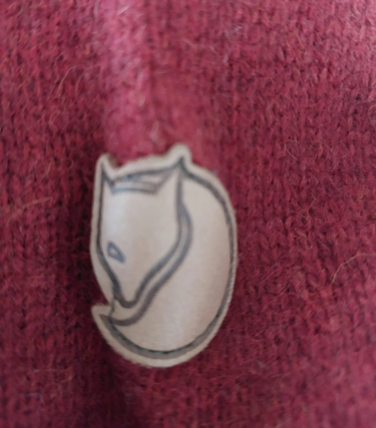 100% Wolle Pullover von Fjällräven ( Damen M ) rot