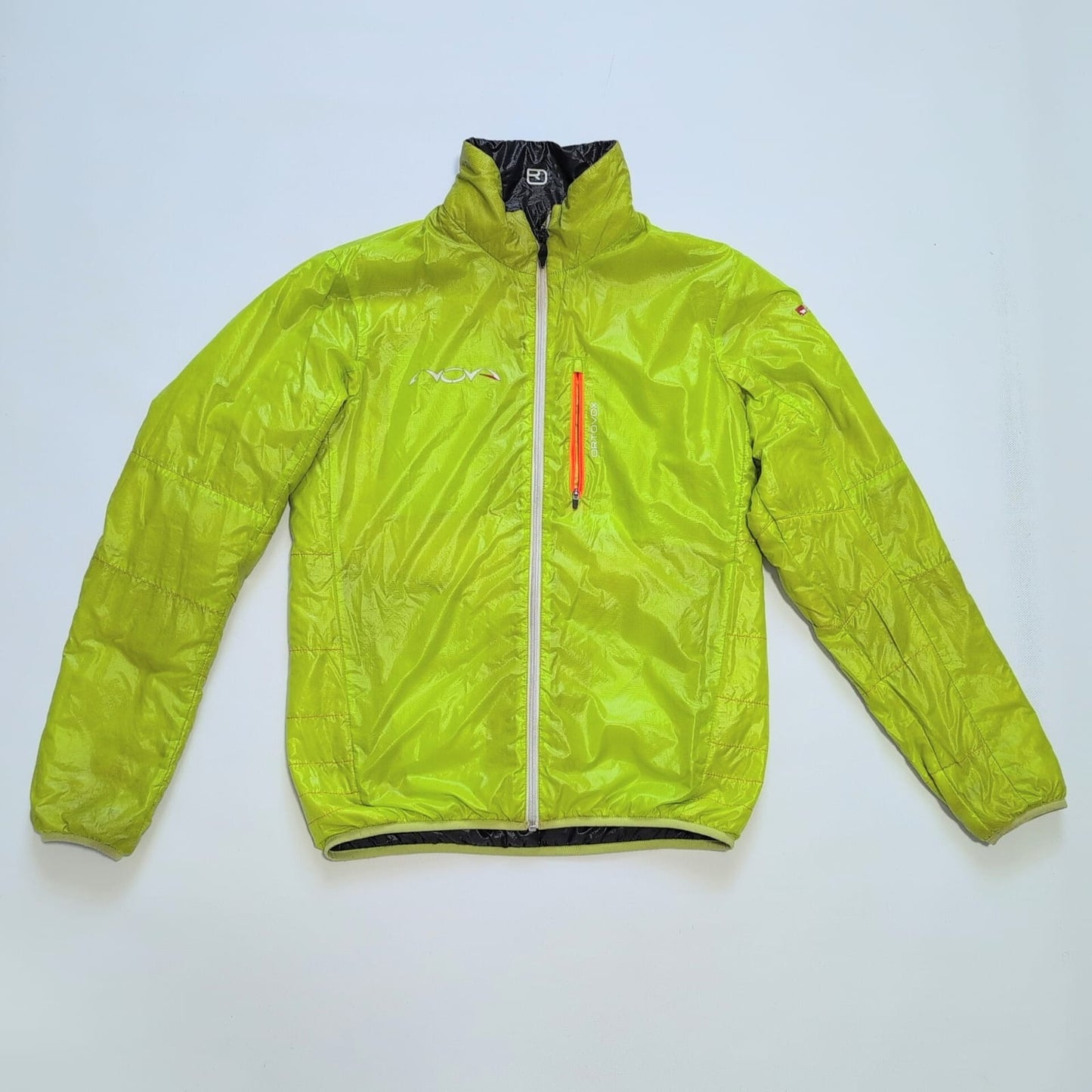 Wende- Jacke Ortovox (M Herren) Swisswool inside schwarz grün