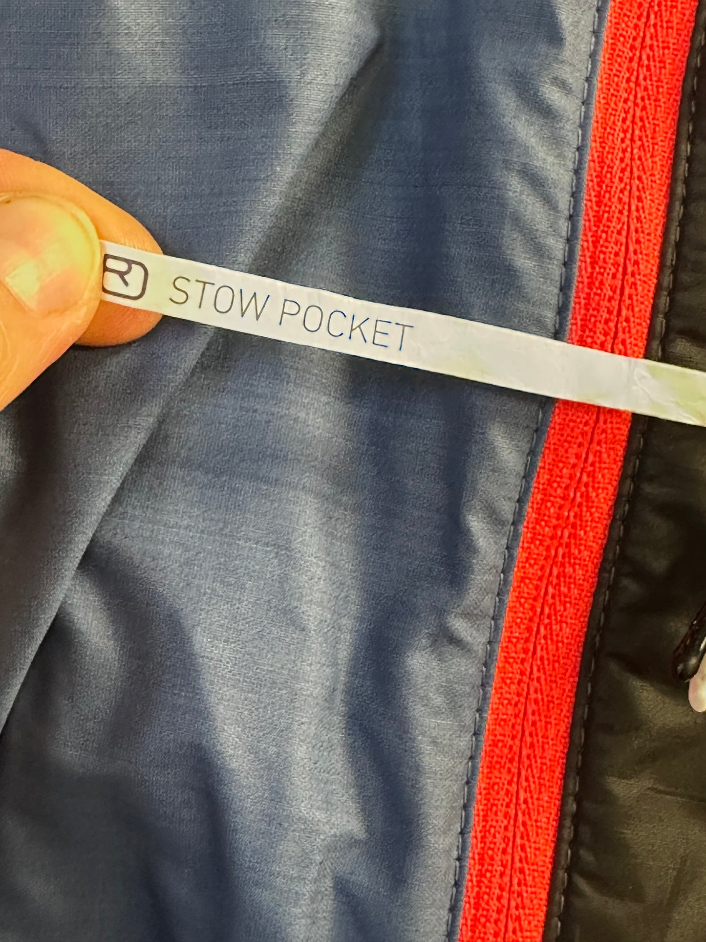 Ultraleichte Regen Jacke Ortovox (XL Damen) Merino inside blau schwarz