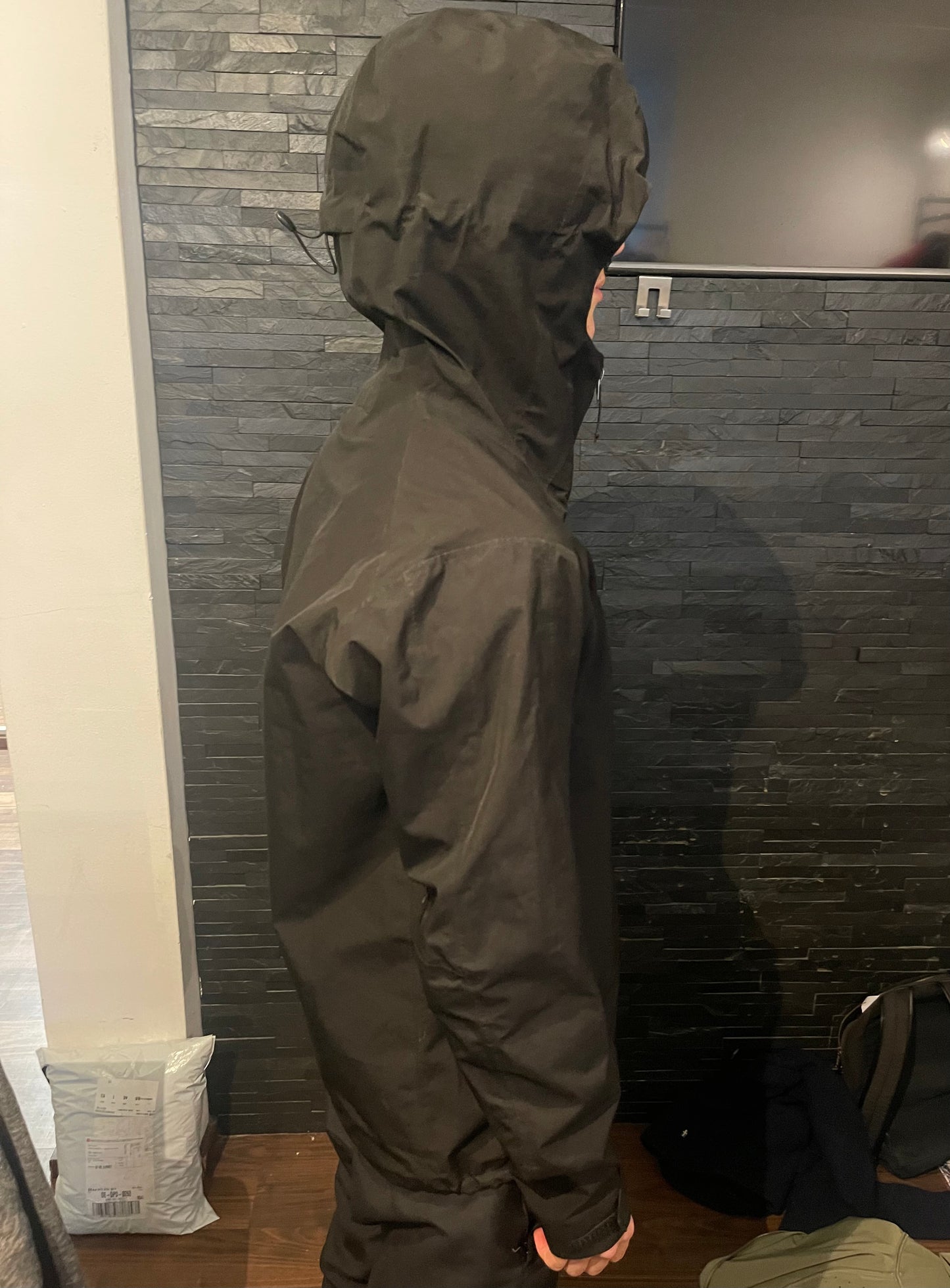 Hardshell Patagonia Jacke (M Herren) Goretex schwarz