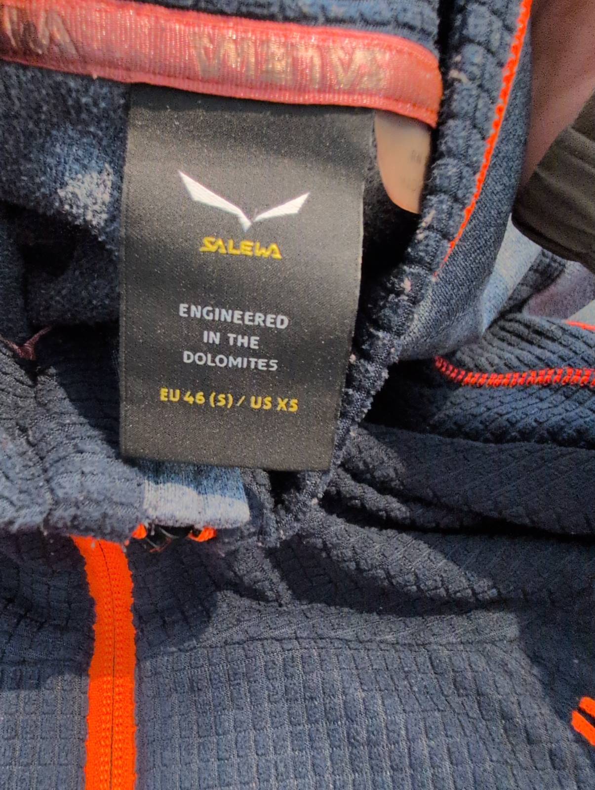 Fleece Jacke von Salewa (S Herren) Zipper Sweatshirt blau - wanderlich.com
