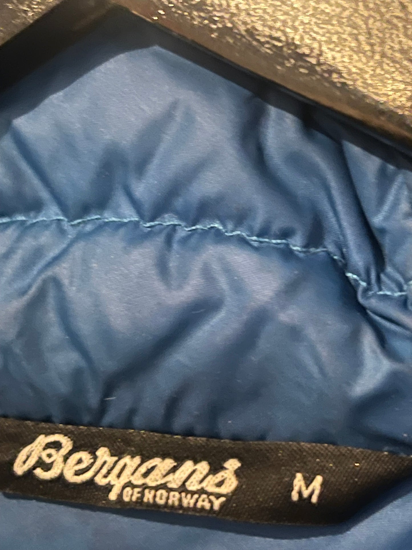 Daunen Jacke von Bergans (M Herren) blau