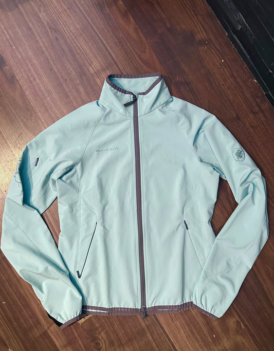 Jacke Mammut (S bis M Damen) Windstopper Softech hell blau