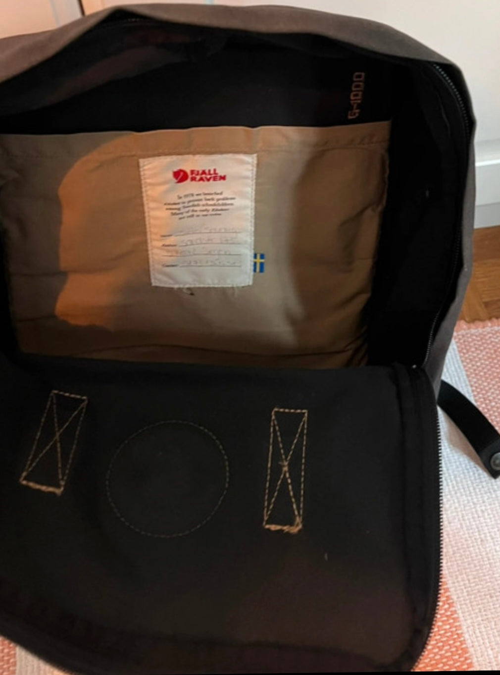 Känken Rucksack von Fjällräven Anthrazit grau