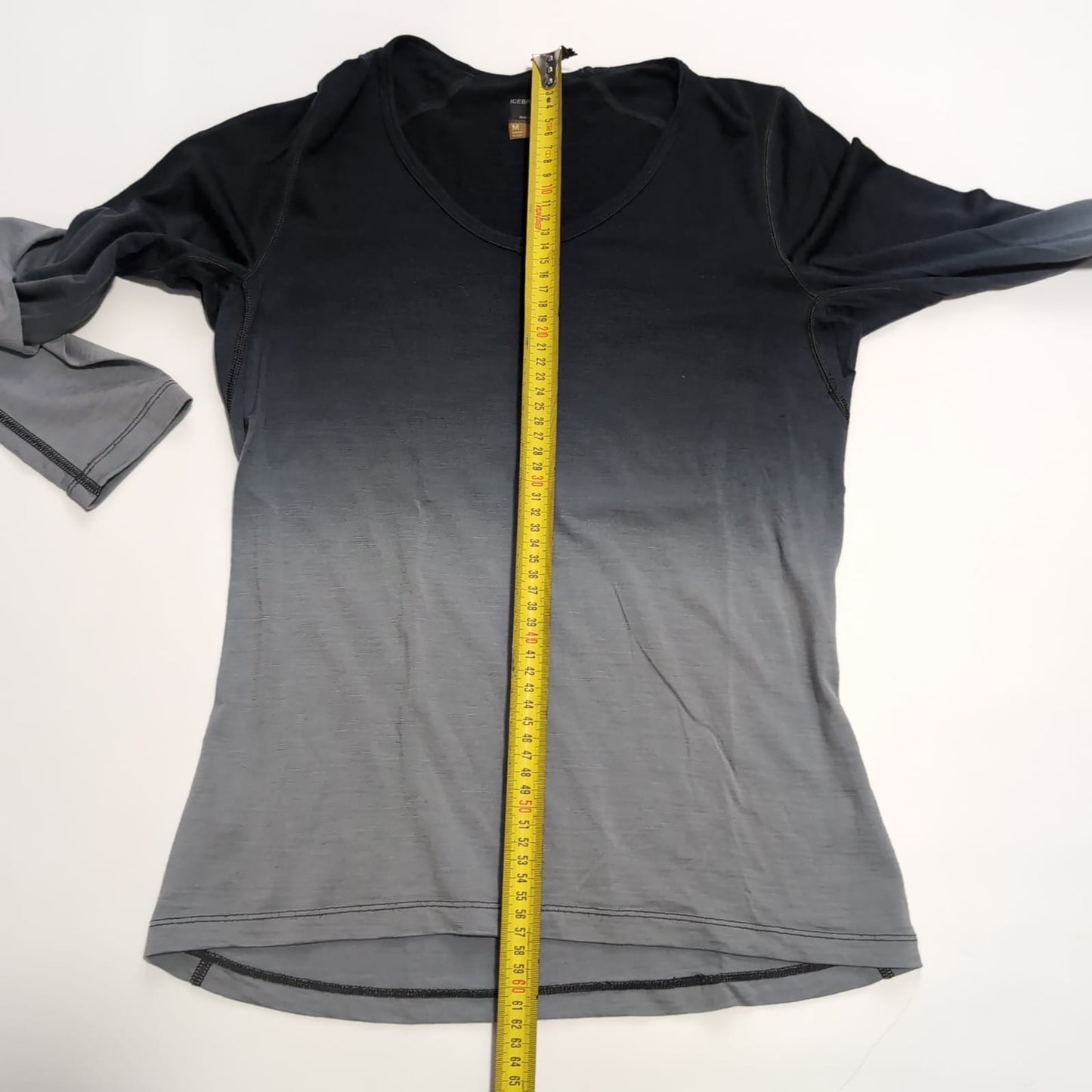 Merino 200 Longsleeve Icebreaker ( M Damen ) Funktionsshirt grau