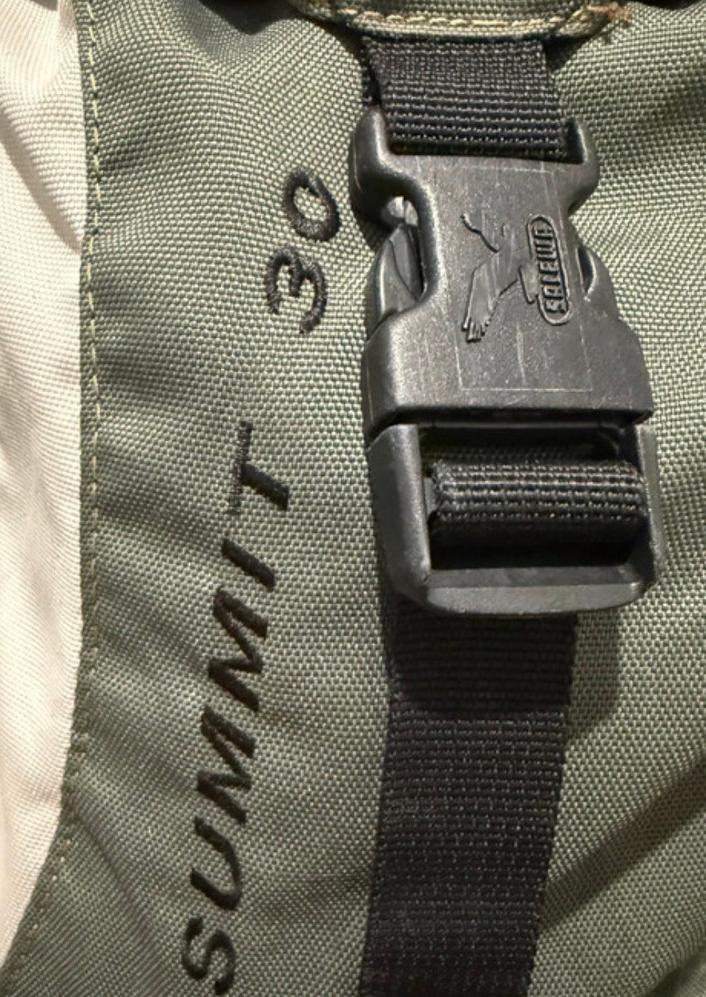 Rucksack von Salewa 30 Liter AirZone Rücken khaki