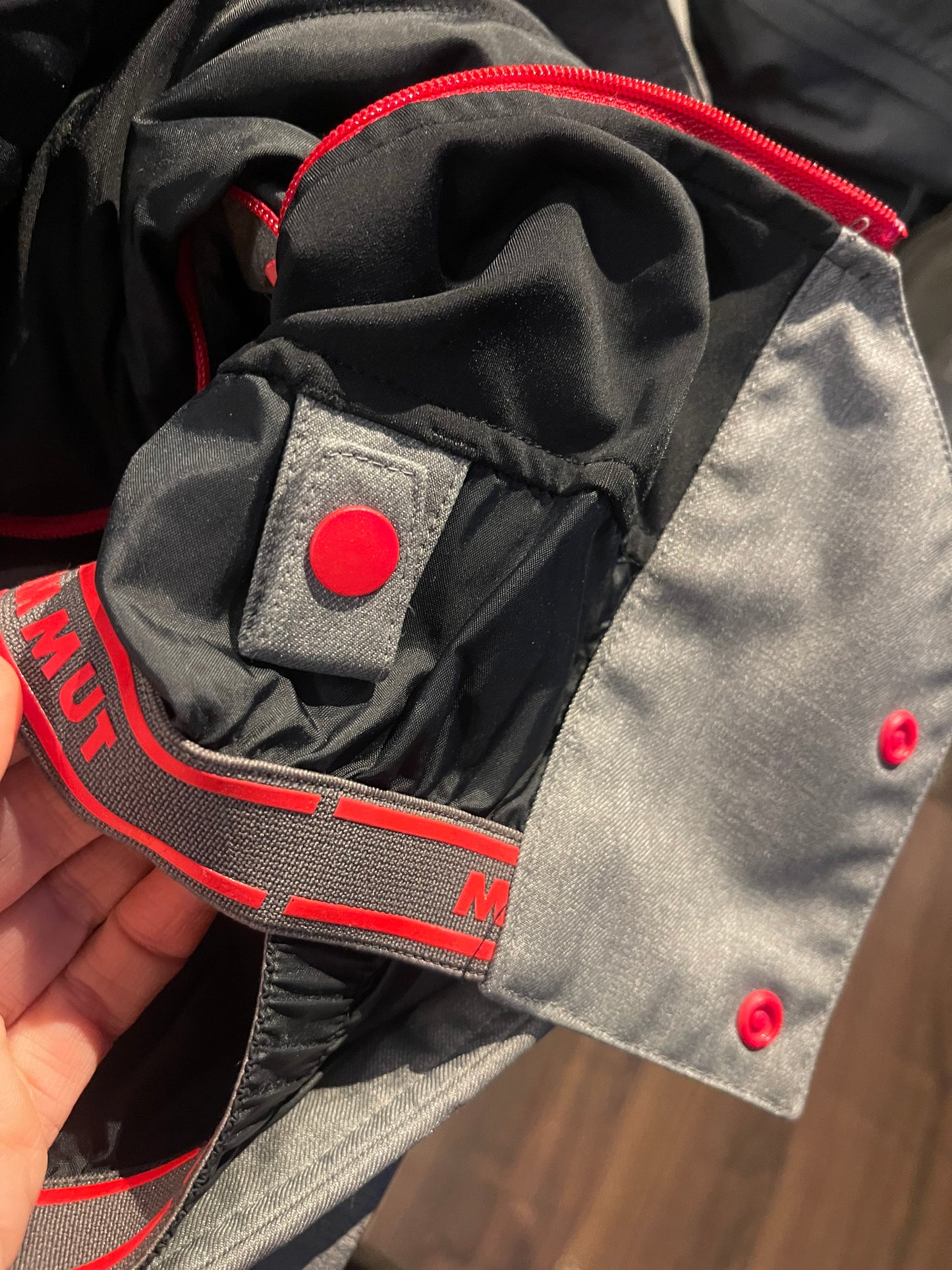 Ski Jacke von Mammut (M Herren) Hardshell gefüttert grau