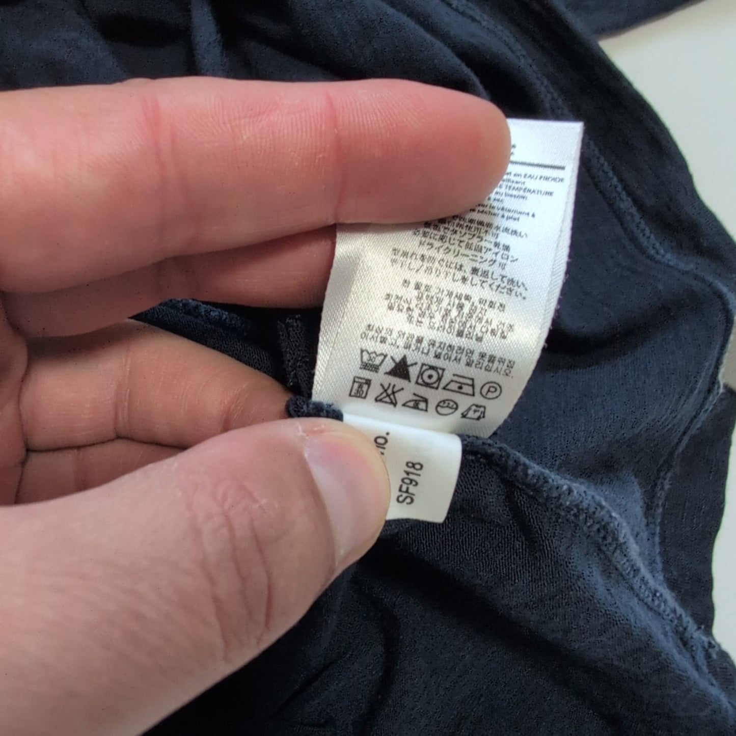 T-Shirt von Smartwool pure Merino (XL Herren) dunkelblau Print