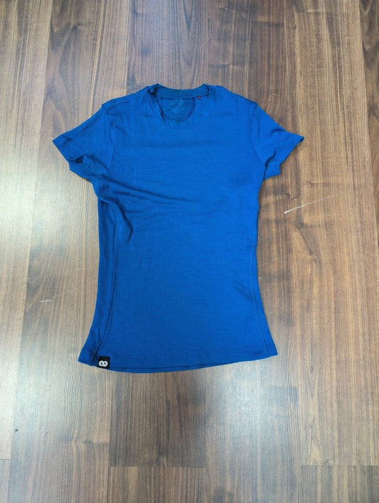 Pure Merino T-shirt (L Herren) Rewoolution blau