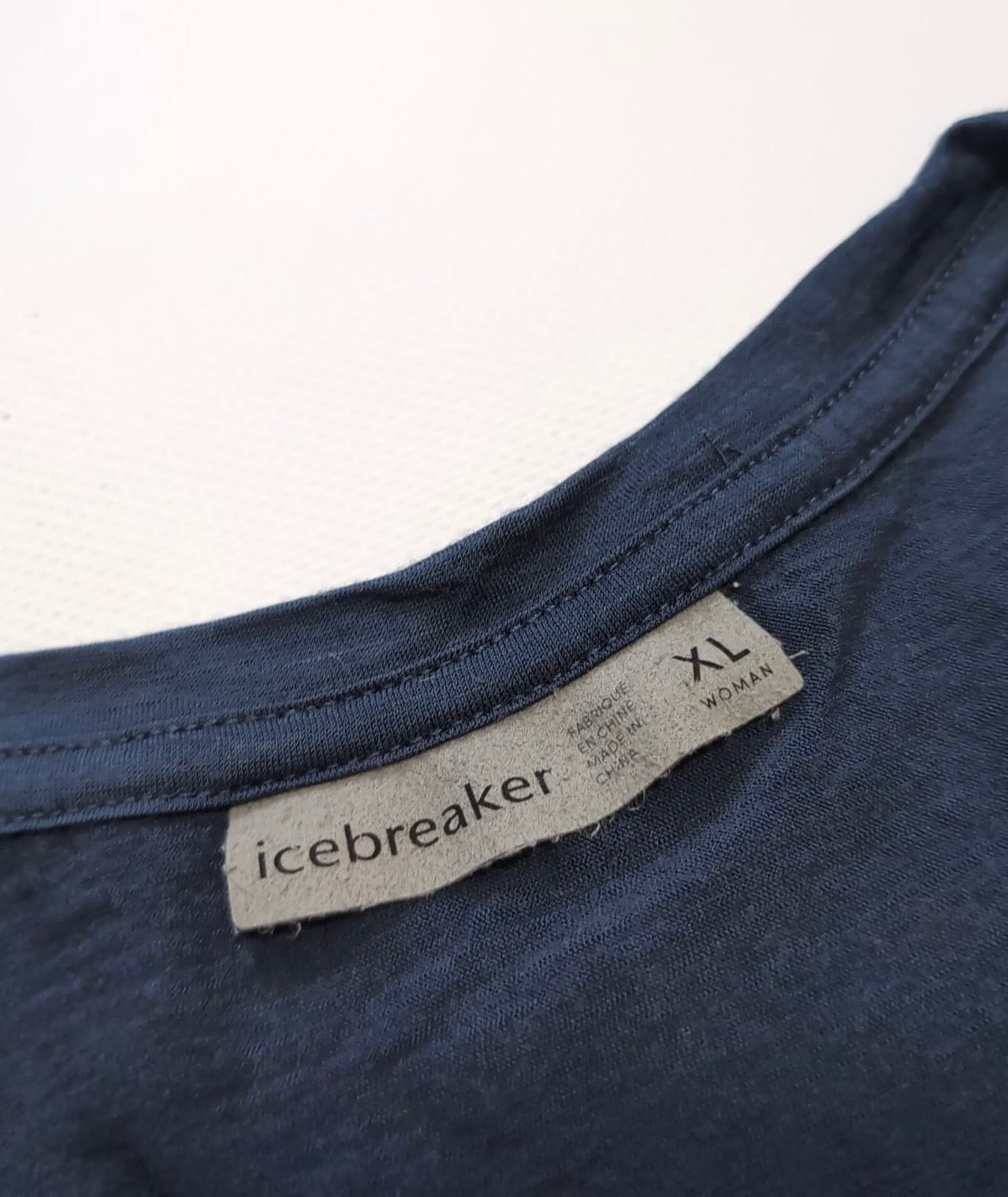 Merino T-Shirt von Icebreaker ( XL Damen ) dunkelblau