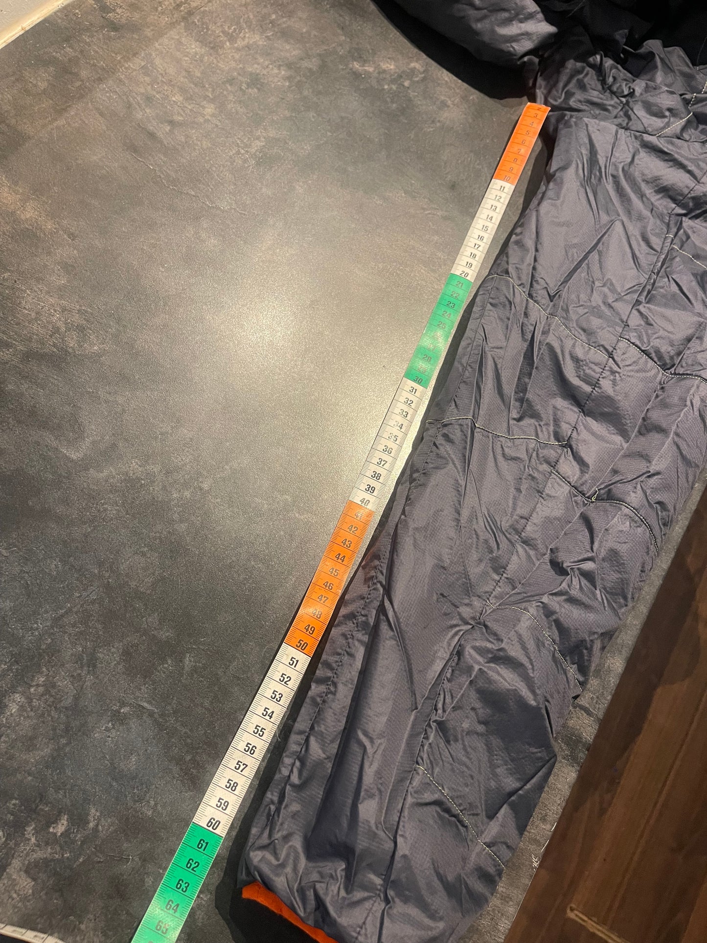 Wende Jacke Ortovox Wolle / Daune (XL Herren) schwarz orange