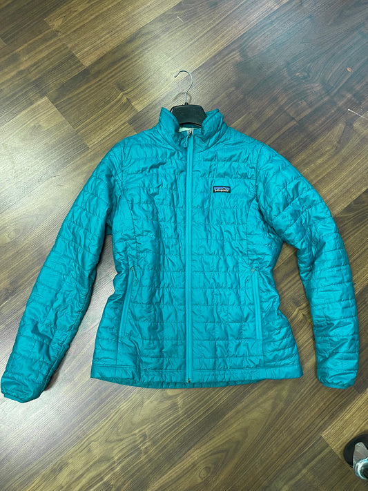 Primaloft Jacke von Patagonia (Damen L) Nano Puff türkis