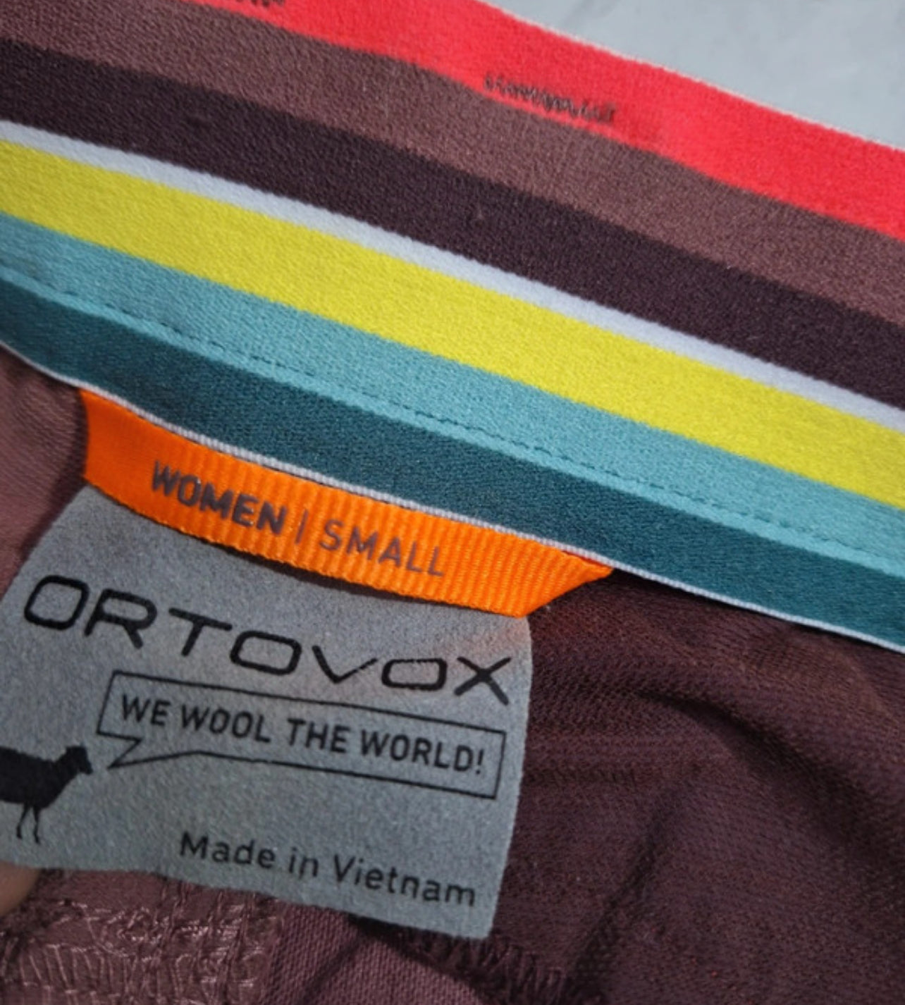 Trekking Hose von Ortovox mit Merino (S Damen) Cord beerenfarbig