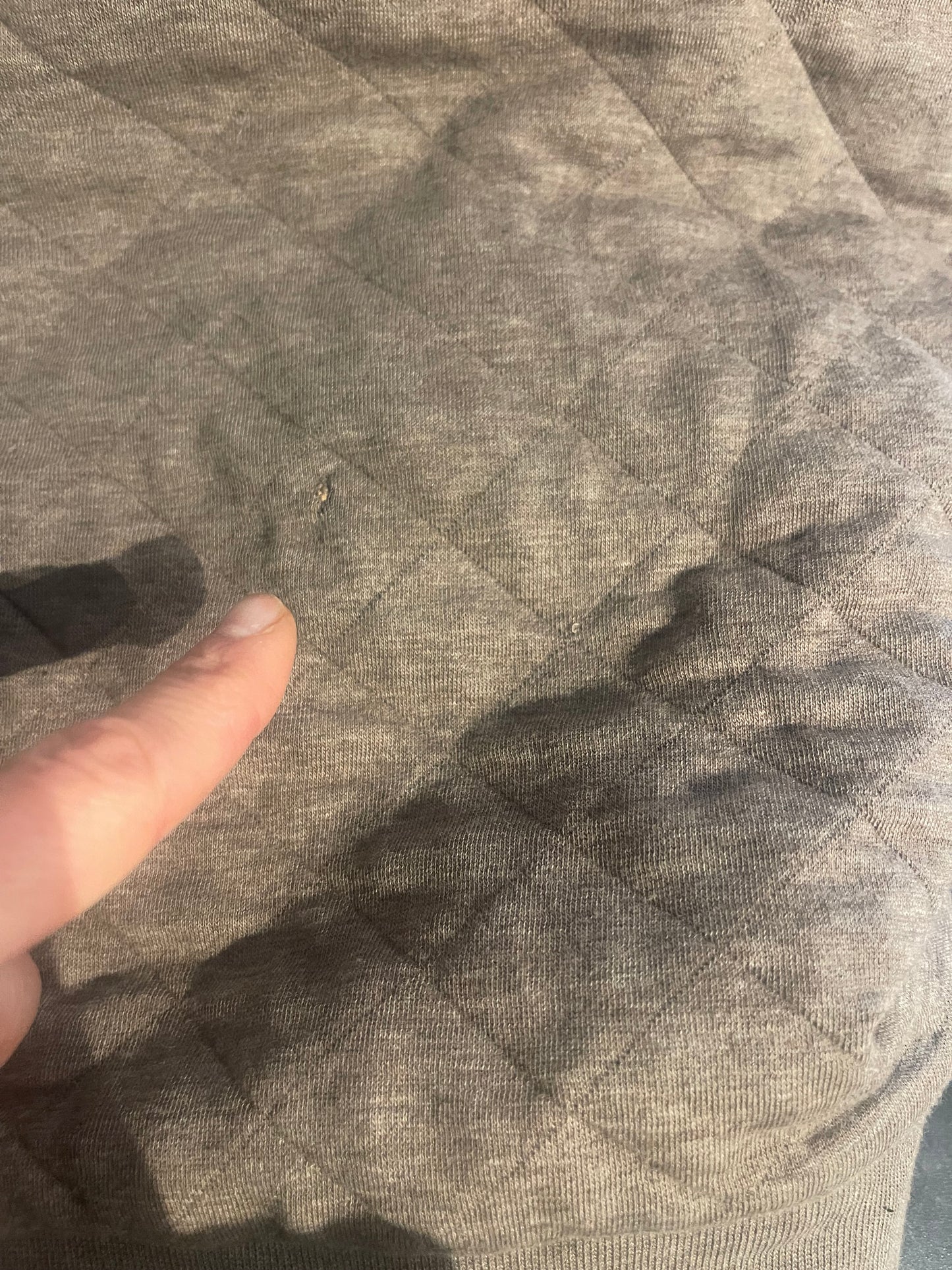 Patagonia Pullover (L Herren) Organic Cotton grau blau