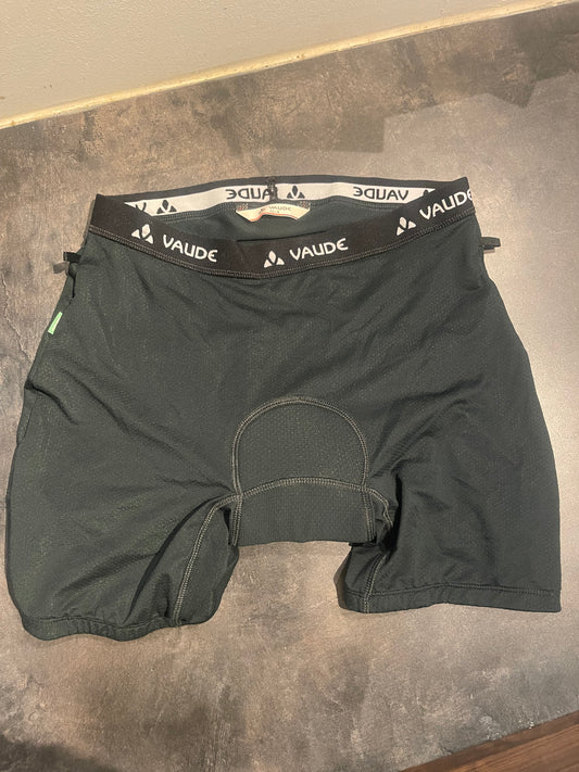 Gepolsterte Radunterhose von Vaude (M/ 40 Damen) schwarz NEU